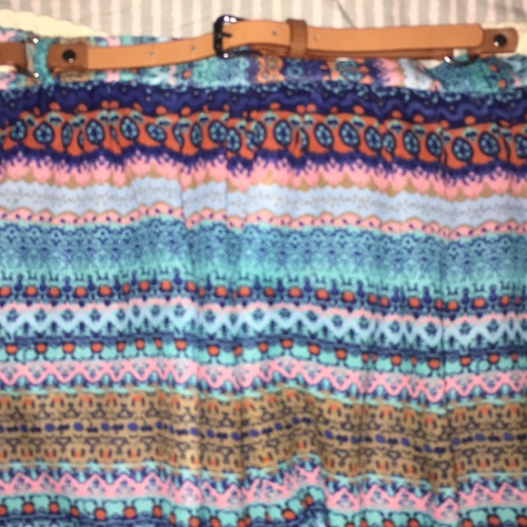 Mossimo striped flowy skirt - Picture 2 of 2